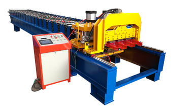 CE Standard Steel Roofing Sheet Forming Machine with Safe Cover