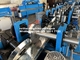 Galvanizli Çelik Zincir Sürücü Purlin Roll Forming Machine özelleştirilebilir 11 7.5KW Güç