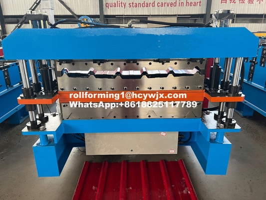 Otomatik Çalışma Çift Katmanlı Rulo Formasyon Makinesi CE Sertifikasıyla