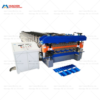 Çift Katmanlı Trapezoidal Roll Forming Makinesi, Uzun Dönümlü 762 Trapezoid ve IBR686'yı da içerir