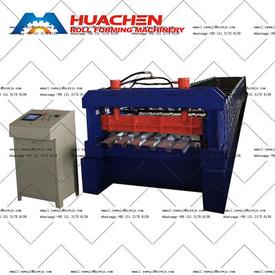 PPGI / GI 1.2mm B DEKK DEKK DOLOR DEKK ROLL FORMING MACHINE