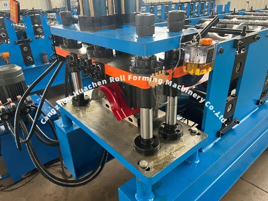 Çatı Endüstrisi Üretimi için Yüksek Performanslı Metal Ridge Cap Roll Forming Makinesi