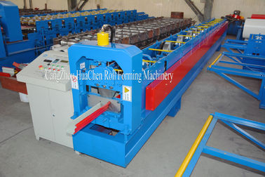 Construction Water System Roofing Sheet Gutter Roll Forming Machine 18 Rows