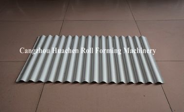 1mm Duvar ve Dış Cephe Paneli İçin Yüksek Hızlı Zincir İletim Oluklu Şekillendirme Makinesi