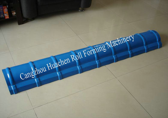 0.3-0.6mm Kalınlığındaki Plakalar İçin 5.5Kw Ana Motor Gücü ve PLC Kontrollü Özelleştirilmiş Otomatik Sırt Kapak Rulo Şekillendirme Makinesi