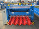 Fastness Metal Roofing Glazed Tile Roll Forming Machine With Single Chain Drive