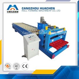PPGI Renkli Camlı Tile Roll Forming Makinesi 380V 50HZ 3 fazlı