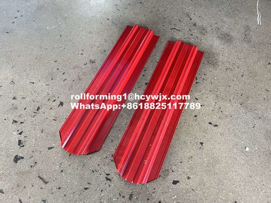 Hidrolik Kesimli PLC Kontrollü ve 0.3-0.6mm Malzeme Kalınlığına Sahip Çit Çıtası Rulo Şekillendirme Makinesi