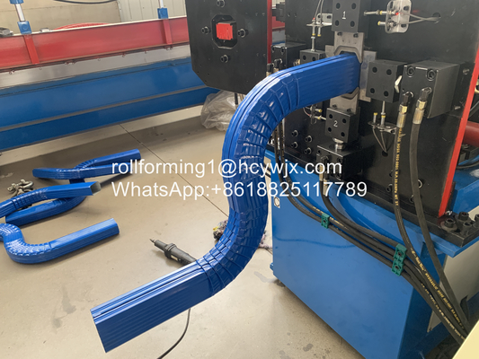 Karesi Downspout Roll Forming Machine 0.45-0.6mm Malzeme kalınlığı