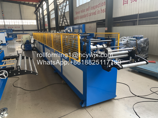 Karesi Downspout Roll Forming Machine 0.45-0.6mm Malzeme kalınlığı