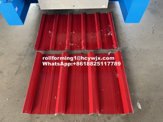15-20m/Min Metal Çatı Plakası için Çift Katmanlı Kalıplama Makinesi
