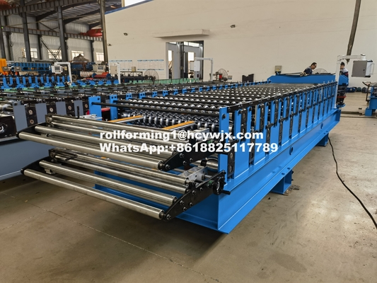 Ana şaft çapı 70-80 mm olan 4KW rulo şekillendirme makinesi