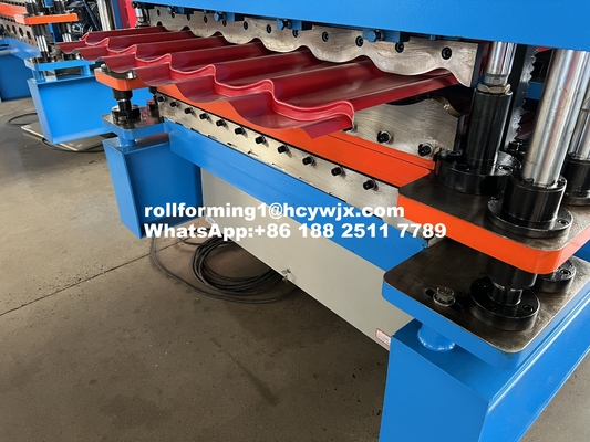 C15 ve TR10-113 Profili ile Çift Katmanlı Soğuk Rulo Formasyon Makinesi