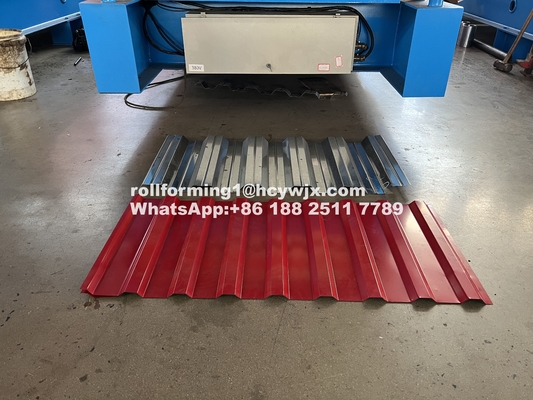 TR18/137 Metal Çatı Üretimi için Yüksek Performanslı Çift Katmanlı Rulo Yapım Makinesi