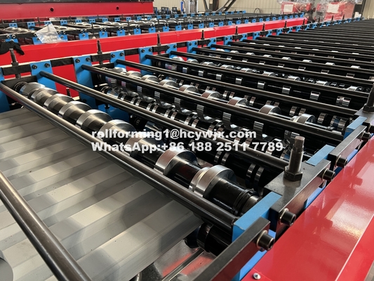 TR18/137 Metal Çatı Üretimi için Yüksek Performanslı Çift Katmanlı Rulo Yapım Makinesi