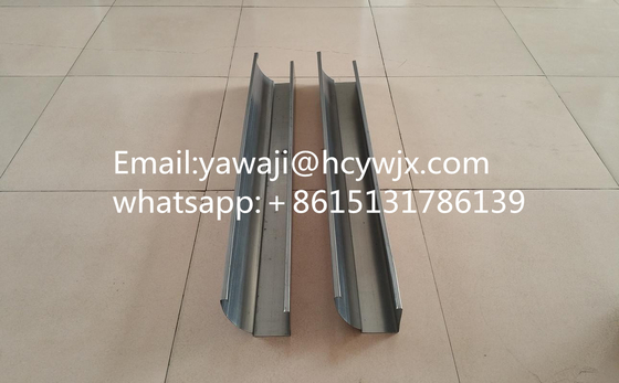 Otomatik olarak Çelik Plakalı Galvanizli Metal Çatı Yağmur Çukur Rulo Formasyon Makinesi