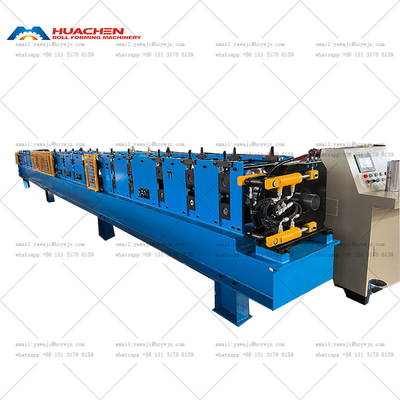 0.45-0.6mm Downpipe Roll Forming Machine Gelişmiş Tasarımla