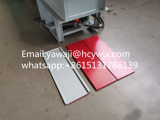 Renkli Çelik Taş Tavan Gusset Plate Roll Forming Machine