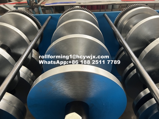 T153-40L-840 Metal Zemin Deck Roll Forming Machine Yüksek Hızlı
