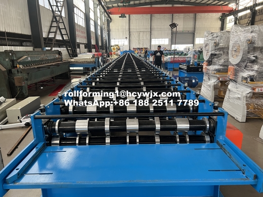 T153-40L-840 Metal Zemin Deck Roll Forming Machine Yüksek Hızlı