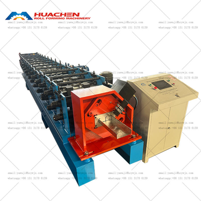 C Kanalı Çelik Profiller Rolformör Makinesi Hızlı Hızlı