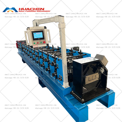 PLC Otomatik 1.2-1.8mm çelik için C Purlin Formasyon Makinesi