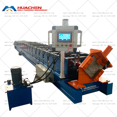 PPIG IG Alüminyum için 15m/min Gutter Roll Forming Machine