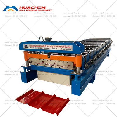 Özelleştirilebilir Tek Katmanlı Trapezoidal Çatı Plakası Makinesi Mükemmel Çatı Çözümü