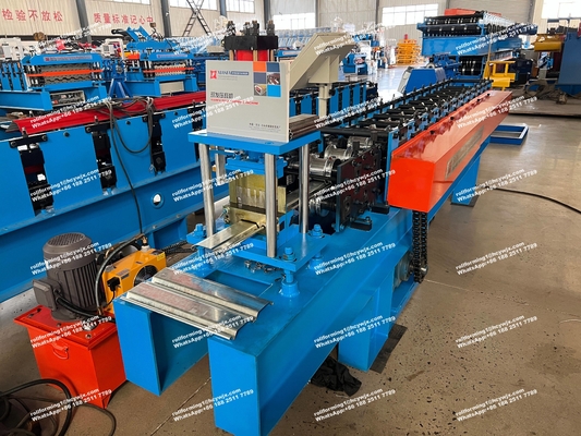 Verimli Üretim Özel Çelik Perde Kapı Rulo Formasyon Makinesi