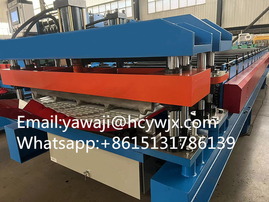 Hızlı Üretim için Metal Çatı Rulo Formasyon Makinesi 15m/min 70mm Çapa çapı