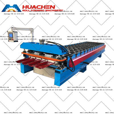 380v 50Hz 3 Fazlı Ibr Alüminyum Çelik Çatı Rulo Formasyon Makinesi