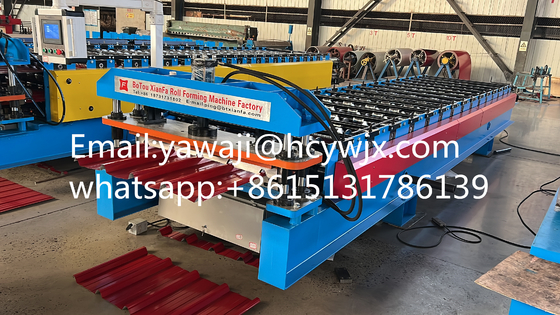 380v 50Hz 3 Fazlı Ibr Alüminyum Çelik Çatı Rulo Formasyon Makinesi