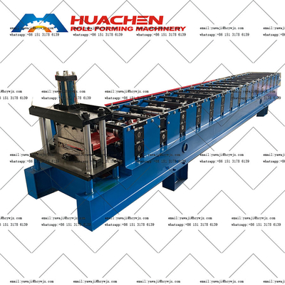 PPGI / GI Malzemesi 5.5 5.5KW Toplam Güçlü Uzun Uzaylı Çatı Rulo Formasyon Makinesi
