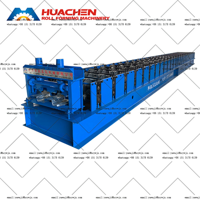 PPGI / GI 788mm için Metal Çelik Zemin Güverte Formasyon Makinesi