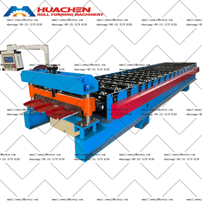Çelik Plakalı Çatı Rulo Yapım Makinesi / Metal Çatı Makinesi Satılık