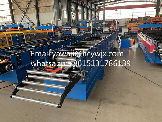 0.3mm - 0.8mm Yüksek Hızlı Ridge Cap Rulo Şekillendirme Makinesi 380V 50HZ 3