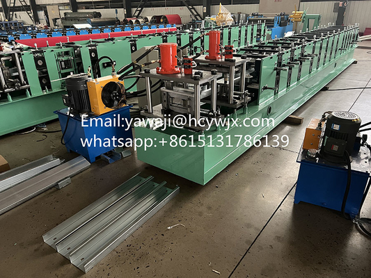 80mm Malzeme ile Ekran CEE Purlin Rulo Şekillendirme Makinesi Dokunmadan