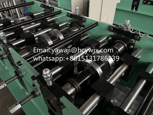 80mm Malzeme ile Ekran CEE Purlin Rulo Şekillendirme Makinesi Dokunmadan