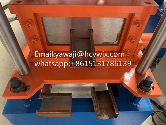 PLC Kontrolü C Purlin Roll Forming Makinesi