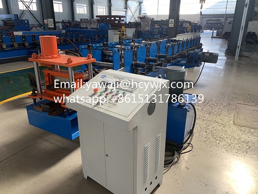 PLC Kontrolü C Purlin Roll Forming Makinesi