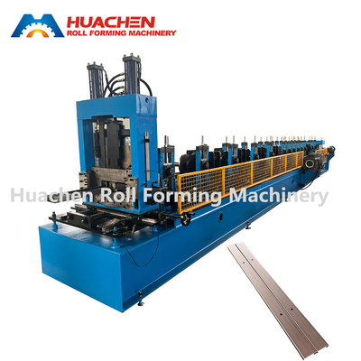 CZ Purlin Roll Forming Machine Bir Tıklama Tam Otomatik Boyut Değiştirme
