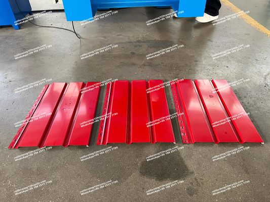 Ticari metal binalar için Georgia duvar paneli rulo şekillendirme makinesi