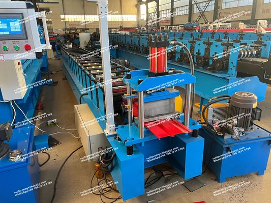20 Rol istasyonu kontrol sistemi PLC kontrolü duvar için soğuk çelik rulo şekillendirme makinesi