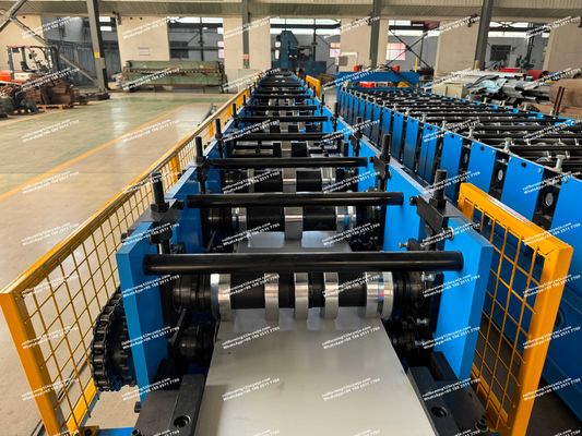 Rainspout Downspout Roll Forming Machine Hidrolik Kesme 100mm veya Özel Çaplı
