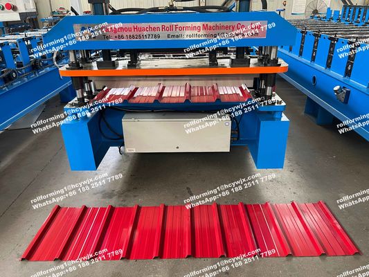 Etiyopya 600 PLC Kontrol Sistemi Çatı Yapısı Makinesi Demir Dökme Makinesi