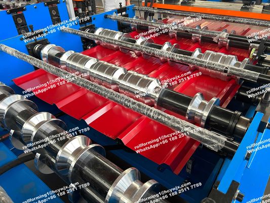 Etiyopya 600 PLC Kontrol Sistemi Çatı Yapısı Makinesi Demir Dökme Makinesi