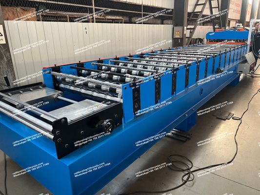 Metal Plakalı Çatı Paneli Rulo Yapma Makinesi