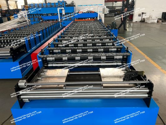 Çatı Plakası Formasyon Makinesi/Plakalı Plakası Yapım Makinesi/Çelik Yapraklı Plakası Former