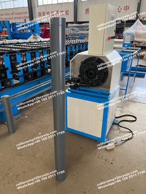 Yağmur suyu çelik aşağı boru rulo şekillendirme makinesi 333