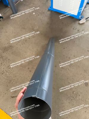 Yağmur suyu çelik aşağı boru rulo şekillendirme makinesi 333